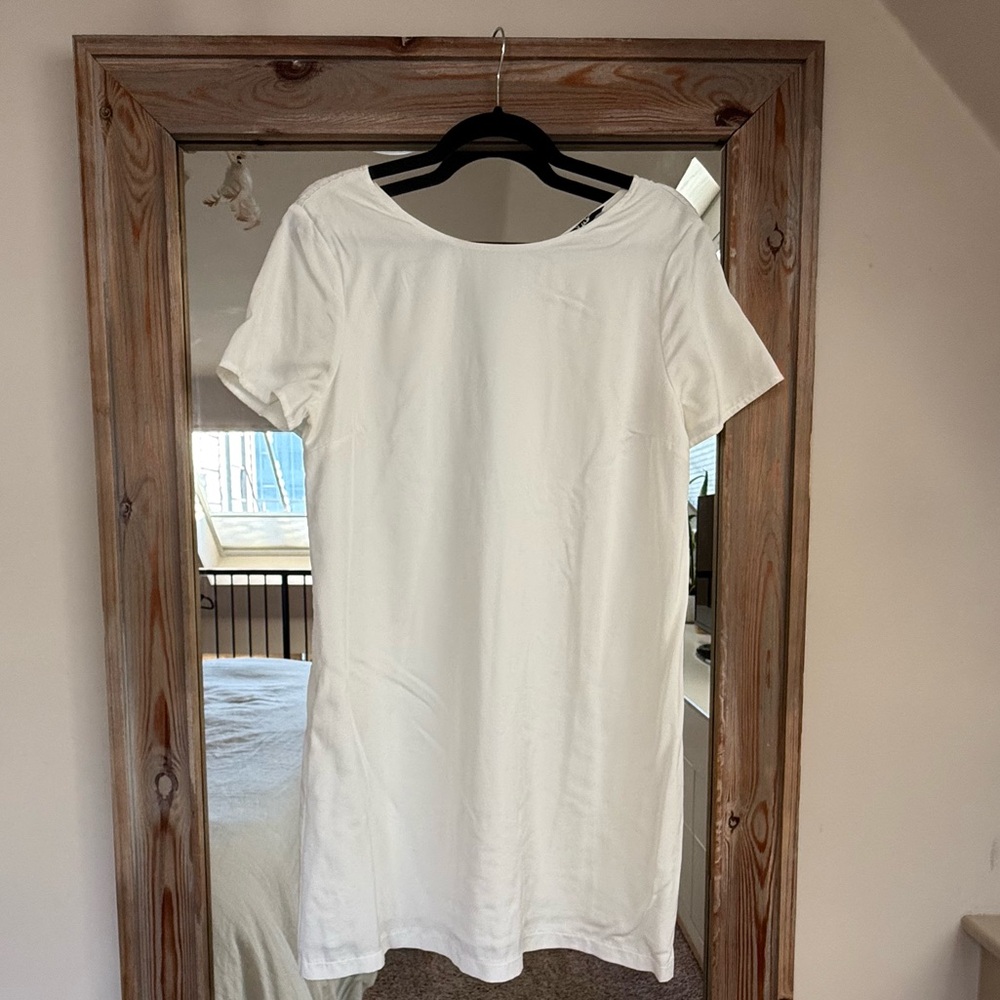 Mumbai the Way White Shift Dress